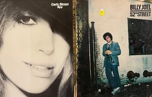 Carly Simon 'Spy' & Billy Joel '52nd Street' Song Books - Picture 1 of 6