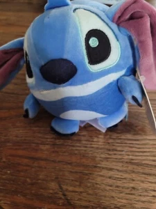 Coccolate 5" Baby Disney punto coccole amiche peluche blu rotondo carino squamoso sonaglio lilo 0M+ - Foto 1 di 3