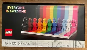 LEGO 40516 Everyone is Awesome Rainbow Set BRAND NEW 346PCS In Hand Fast Ship - Picture 1 of 3