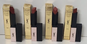 Yves Saint Laurent YSL THE SLIM GLOW MATTE LUMINOUS MATTE LIPSTICK 0.07oz U PICK - Picture 1 of 8