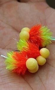 3 x Tequila BOOBIE mit Schwanz, Größe 10. Made In UK. Widerhakenlose Haken - Bild 1 von 3