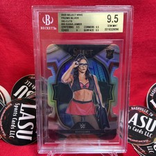 2023 Panini Select WWE Concourse Silver Prizm Die-Cut Kiana James #45 BGS 9.5