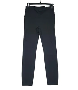 Gaiam OM Leela Rib 7/8 Leggings Activewear Yoga Pants Black Womens Size Small - Picture 1 of 13
