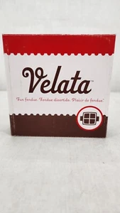 Plato de muestreo de fondue Velata cuadrado negro dividido de silicona Plato Velata perfumado - Imagen 1 de 4