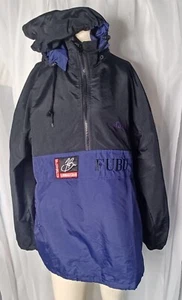 Cortavientos Fubu Urban Gear Vintage, Personalizado, Negro y Púrpura. D2016 - Imagen 1 de 17