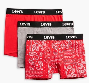 New Men’s Size Small LEVI’S Bandana Boxer Brief 3 Pack Style #37453-0876 $34.50 - Picture 1 of 11
