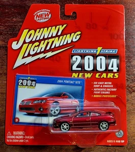 Johnny Lightning New Cars 2004 Pontiac GTO WHITE LIGHTNING 🔥🔥🔥🔥 - Picture 1 of 5