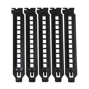 5Pcs PCI Slot Cover Dust Blanking Board Cooling Fan Dust Ventilation for7521 - Afbeelding 1 van 6