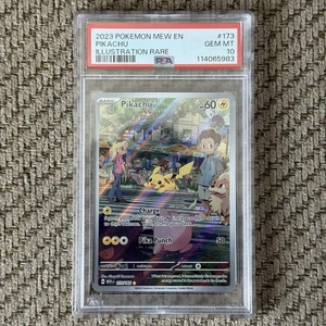 Pikachu 173/165 Sv: Scarlet & Violet 151 Holo PSA 10 - Picture 1 of 2