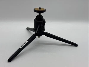 Bogen Manfrotto 3009 Mini Tabletop Tripod With 3009 Mini Ball Head Maid In Italy - Picture 1 of 7