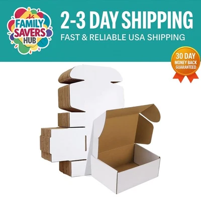 Secure 9x6x4 Shipping Boxes Set of 25 - Lightweight & Sturdy Cardboard Solutions - Image 1 of 4