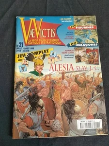 VAE VICTIS N°21 JEUX histoire Tactique Stratégique Wargame Alésia 52 Av J.C - Picture 1 of 10