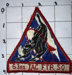 Vietnam War - 1970s 63rd Tactical Fighter Squadron Patch (23) - Picture 1 of 2
