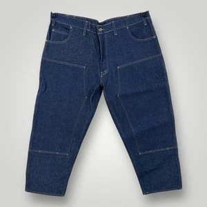 NWT Prison Blues Double Knee Jeans 46x30 USA MADE Mens Baggy Wide PRSN BLU - Picture 1 of 10