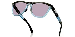 Oakley OO9284A-1355 Sunglasses Frogskins Matte Black Frame Prizm Slate Lenses - Picture 1 of 2