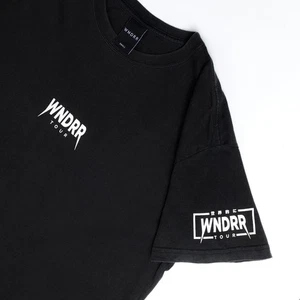 WNDRR Tour T-Shirt Black Men’s Small Japan Cities Graphic Streetwear Tee Cotton - Picture 1 of 9