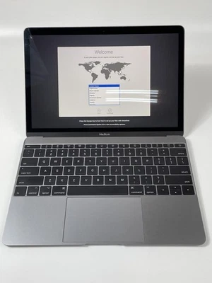 Apple MacBook (12-inch, Mid 2017) 256GB 8GB RAM Wi-Fi A1534 Space Gray - Good - Image 1 of 4