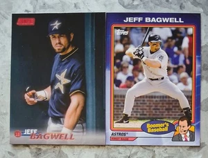 #47 Jeff Bagwell 2024 Topps Boomer's Baseball / #272 2023 Topps Stadium Club - Imagen 1 de 2