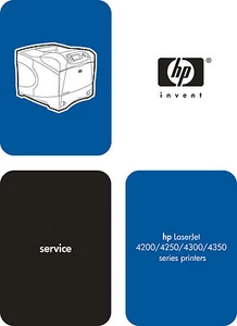 HP LaserJet 4200 / 4250 / 4300 / 4350 Series Service Manual(Parts & Diagrams) - Picture 1 of 2