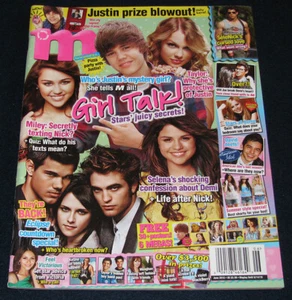 M Magazine June 2010 Liam Hemsworth Miley Taylor Swift Eclipse Selena Justin B - Picture 1 of 5