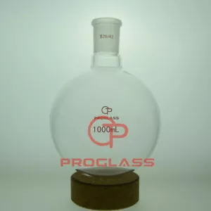 Lab Single Neck Round Bottom Boiling Flask 1000mL with 29/42 Joint - Picture 1 of 1