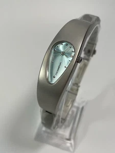 Y2K Style Droplet Bracelet Wristwatch - Japanese Quartz Luxury Watch 00s - Blue - Picture 1 of 9