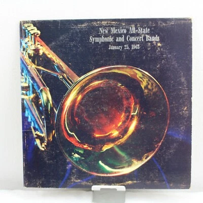New Mexico All-State Symphonic and Concert Bands 1963 Record LP VG V14223 - Image 1 of 4