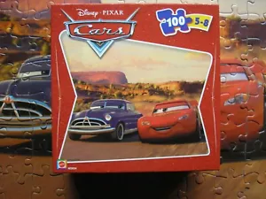 Disney Pixar The World of Cars 100 Piece Jigsaw Puzzle Complete Ages 5-8 - Picture 1 of 5