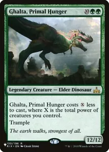 MTG GHALTA, PRIMAL HUNGER EXC - GHALTA, FAME PRIMORDIALE - TLI - MAGIC - Imagen 1 de 1