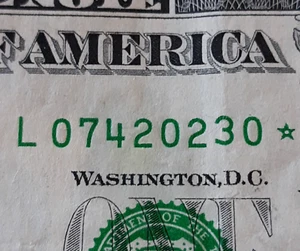 Birthday Anniversary Note July 4th 2023 STAR NOTE Bookend 0s 07420230 * - Picture 1 of 5