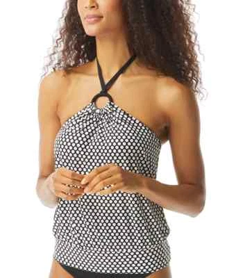 Camiseta Tankini Coco Reef Maven Estampada Halter Con Aros - 32 DD (4564) - Foto 1 de 2