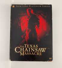 The Texas Chainsaw Massacre Platinum Series 2-Disc Set DVD Evidence Pics Flip