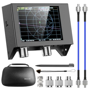 Seesii 4inch 50KHz-3GHz HF VHF UHF VNA NanoVNA Vector Network Antenna Analyzer - Picture 1 of 16