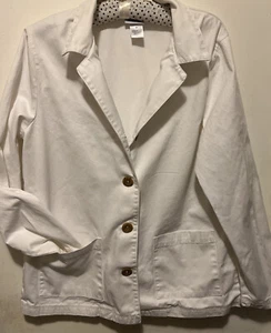 Blazer blanco BFA clásico mediano para mujer - Imagen 1 de 1