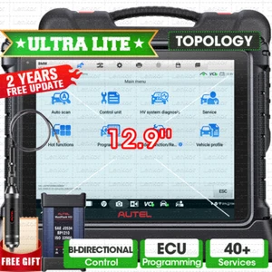 Autel MaxiSYS Ultra Lite Top Intelligent Diagnostic Scanner ECU Programming Tool - Picture 1 of 12