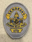 Vintage Colorado Columbine Valley Sergeant Police Patch