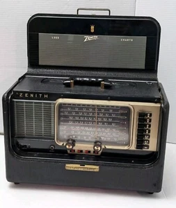 Zenith Trans-Oceanic Wave Magnet Radio Tuning String Damage PARTS ON ONLY  - Picture 1 of 14
