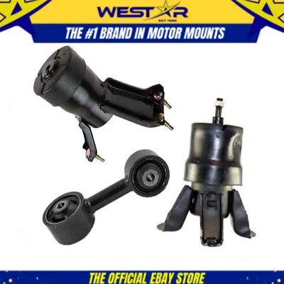 Se adapta a Toyota Camry 1997-2001 construido en Japón 2,2 L transmisión manual montaje del motor 3 piezas: A72 Foto 1 de 3