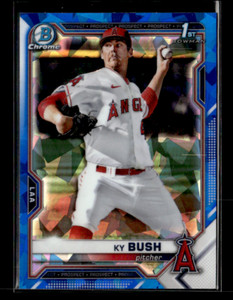 2021 Bowman Draft Sapphire Edition #BDC-149 Ky Bush