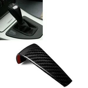 Cubierta de perilla de palanca de cambios automática de fibra de carbono para BMW E60 E61 X3 X5 E83 E53 - Imagen 1 de 9