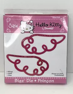 Sizzix Bigz Die Sanrio Hello Kitty 2008 Wings #655793 BIGkick Big Shot RETIRED - Picture 1 of 3