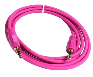 3.5mm AUX AUXILIARY Car Audio Cable For PC iPod MP3 CAR Apple iPhone Samsung LG - Picture 1 of 6