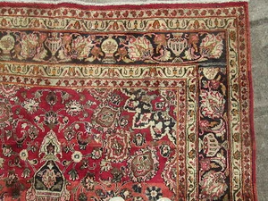 6.4 x 10.7 ANTIQUE ORIENTAL ROOM SIZE RUG / CARPET GREAT BUY_OLD RUG_UNDER COST - Picture 1 of 10