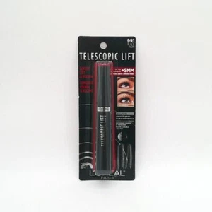 L'Oreal Paris Telescopic Lift Magnetic Black Mascara #991 BLACK NOIR 10ml *NEW* - Picture 1 of 3