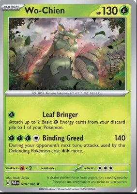 Wo-Chien 018/182 Sv04: Paradox Rift Holo - Image 1 of 3