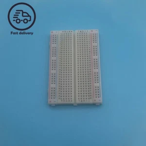 1pcs Solderless Breadboard 400 Point Tie Prototype Test Bread Board PCB - Picture 1 of 4