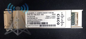 Cisco ONS-XC-10G-58.9, WMOTCVVAAA, 10-2312-02, 9.95GBPS-11.3GBPS DWDM *PN010620* - Imagen 1 de 3