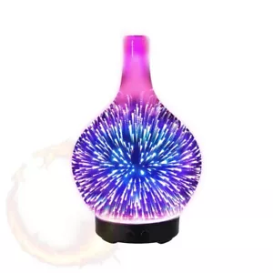 Devanti Ultrasonic Aroma Aromatherapy Diffuser 3D Light Oil Firework Humidifier - Picture 1 of 7
