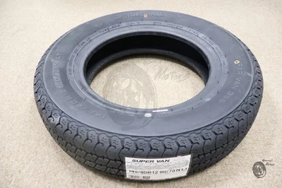 YOKOHAMA SUPER VAN Y356 145/80R12 80/78 145R12 6PR truck mini Tire Kei 1 piece - Image 1 of 4