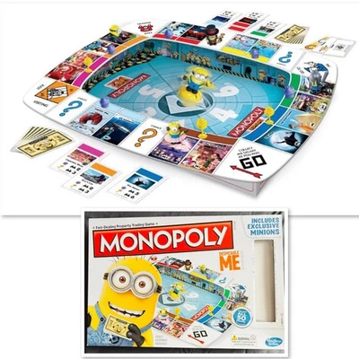 MONOPOLY DESPICABLE ME Board Game EXCLUSIVE MINIONS Excellent Condition - Image 1 of 4
